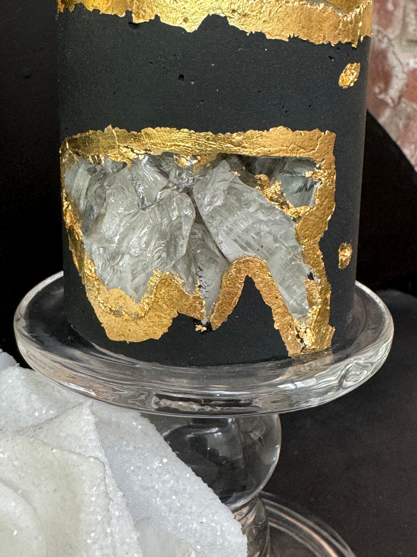 Dúo de cristal negro